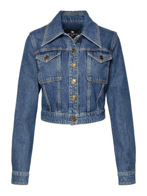 ジャケット UMA WANG Women Jackets UW6033 UW036 BLUE Uma Wang Klhoe Jacket - Blue - Women | UW6033UW036 | thebs.com