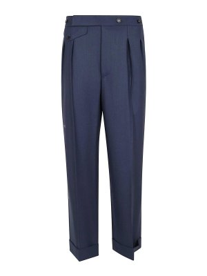 VICTORIA BECKHAM: Casual Hosen - Casual Hose - Blau