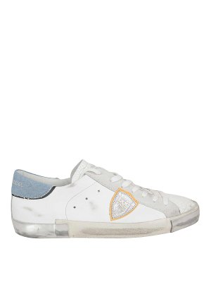 PHILIPPE MODEL: Chaussures de sport - Baskets - Bleu Clair