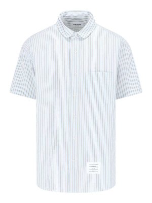 THOM BROWNE: shirts - Striped shirt