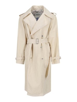 メンズトレンチコートBurberry ホワイト 2025 | THEBS