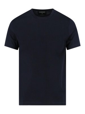 EMPORIO ARMANI: T-shirts - T-Shirt - Bleu