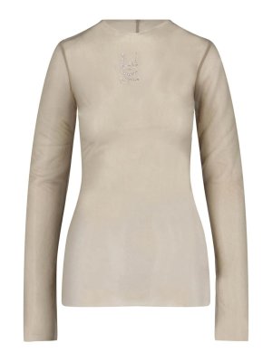 Tシャツ・カットソー KHAITE Women Tops 8578414917 Gold Vlad Top in Gold – KHAITE