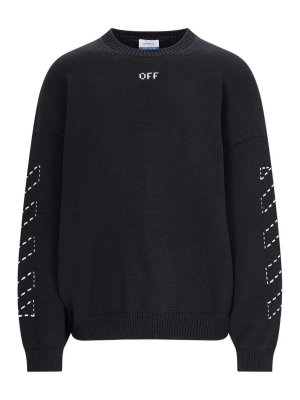 OFF-WHITE: crew necks - Crewneck sweater