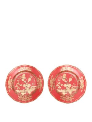 GINORI 1735: Casa - Plato de postre Rubrum