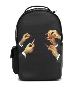 Bally Hingis black nylon backpack - Black - Men | 6215637001