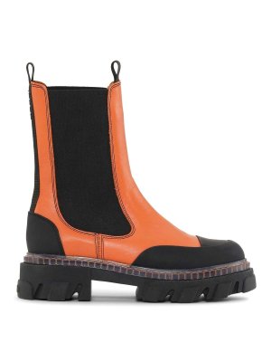 GANNI: Stiefeletten - Stiefeletten - Nude