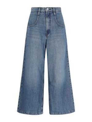 Courreges/クレージュ ジーンズ ブーツカット ブルーデニム Courreges ブーツカットジーンズ - ブルー | 324DPA221DE00337052