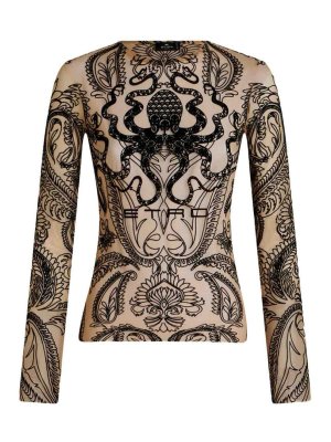 ETRO: Tops & Débardeurs - Top - Beige