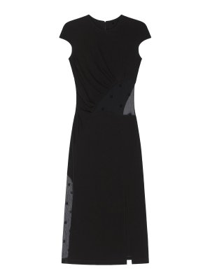 Givenchy Sleeveless midi dress - Black - Women | BW21TT30XH001