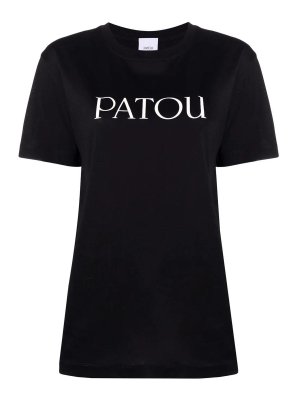 PATOU: T-shirts - T-Shirt - Noir