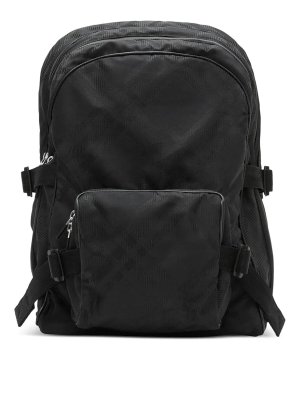 BURBERRY: Mochilas - Mochila - Negro