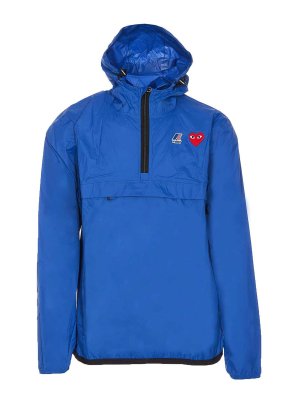 COMME DES GARCONS: カジュアルジャケット - カジュアルジャケット - ブルー