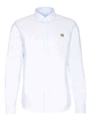 MAISON KITSUNÉ: Hemden - Hemd - Blau