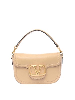 VALENTINO GARAVANI: Schultertaschen - Schultertasche - Beige
