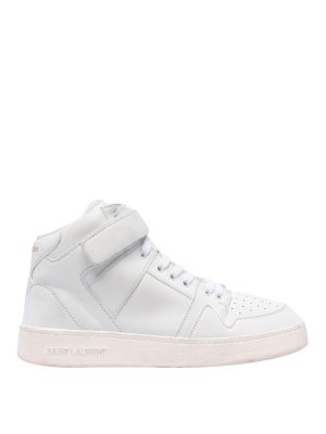 SAINT LAURENT: trainers - Lax Sneakers Delave Effect
