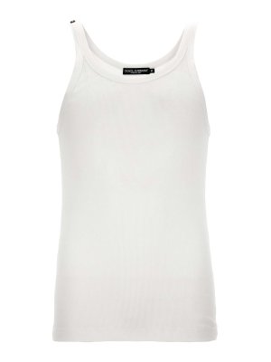 DOLCE & GABBANA: Tops & Tank tops - Ribbed Tank Top