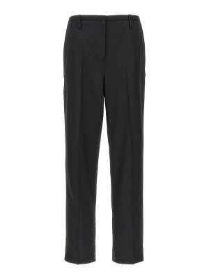 GANNI: テーラードトラウザー - ショートパンツ - 黒