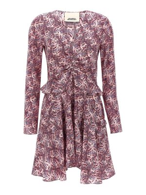 ISABEL MARANT: Robe longueur genou - Robe Au Genou - Multicolore