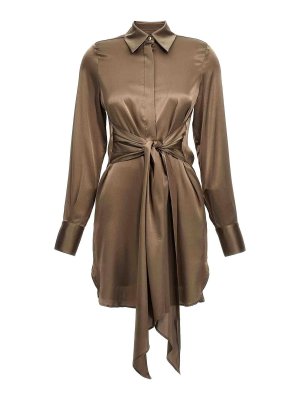 ワンピース LE TWINS SS24 'Fara' dress (FARA NOCCIOLA) Le Twins Fara Dress - Light Blue - Women | FARACELESTE