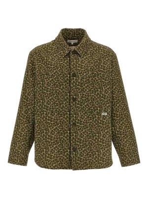 MAISON KITSUNÉ: Blusas - Blusa - Verde