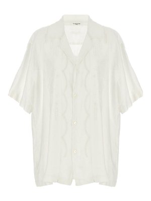 Sacai Overlay Shirt - White - Women | 2407253151 | thebs.com