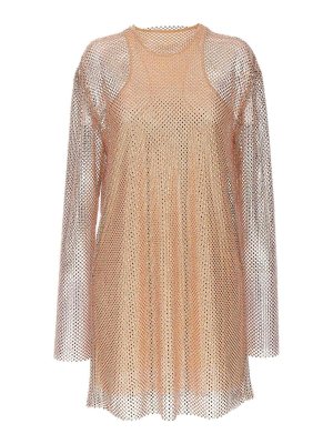 Philosophy di Lorenzo Serafini: Robes courtes - Robe Courte - Couleur Chair