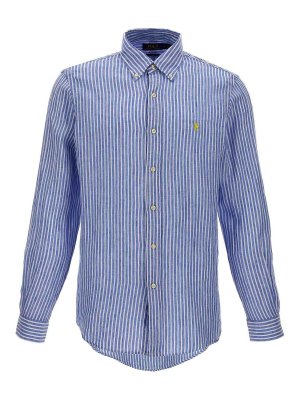 POLO RALPH LAUREN: Hemden - Hemd - Hellblau