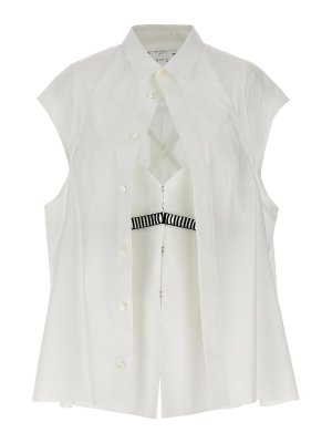 Sacai: shirts - Overlay Shirt