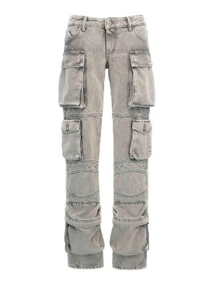 The Attico: bootcut jeans - Essie Jeans