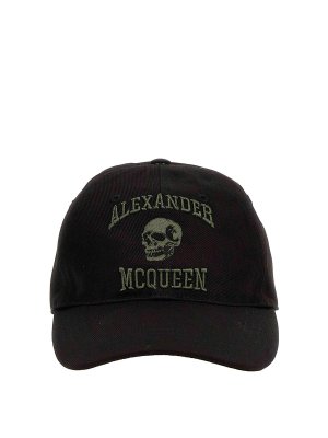 ALEXANDER MCQUEEN: hats & caps - Varsity Skull Cap