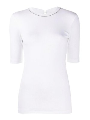 BRUNELLO CUCINELLI: Camisetas - Camiseta - Blanco