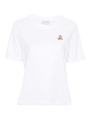 Coperni Cotton T-shirt - White - Women | COPJS07F5012WHITEBLACK