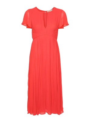 Michael Michael Kors: Knielange Kleider - Knielanges Kleid - Rot