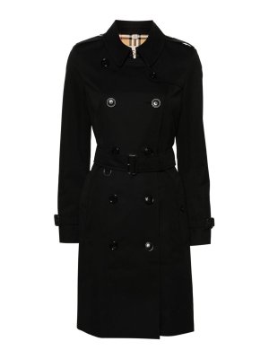 BURBERRY: short coats - Chelsea Cotton Trench Coat