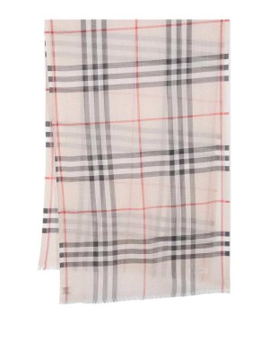 BURBERRY: スカーフ - スカーフ - グレー