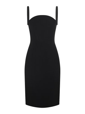 Givenchy Sleeveless midi dress - Black - Women | BW21TT30XH001