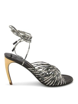 FERRAGAMO: サンダル - パンプス - ダークブラウン