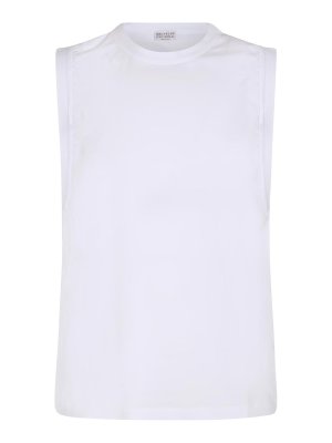 BRUNELLO CUCINELLI: トップス＆タンクトップ - トップ/タンクトップ - 白