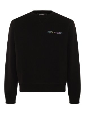 DSQUARED2: スウェット＆セーター - スウェットシャツ/セーター - 黒