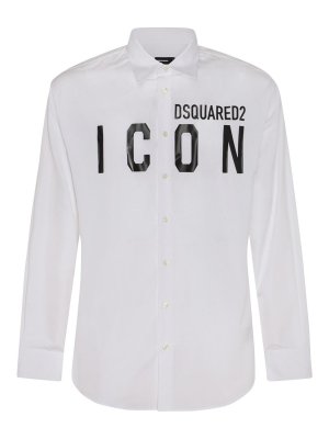 DSQUARED2: shirts - White Cotton Shirt