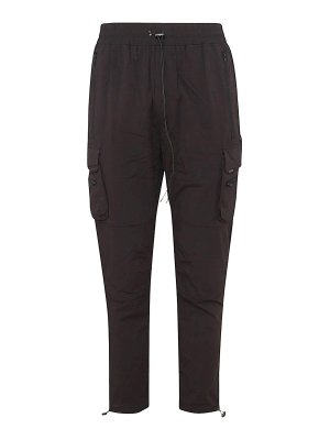 REPRESENT: pantaloni casual - Pantaloni in nylon nero