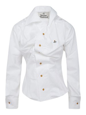 VIVIENNE WESTWOOD: shirts - White Cotton Shirt