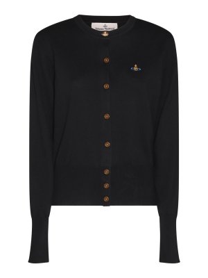 VIVIENNE WESTWOOD: Cárdigans - Cárdigan - Negro