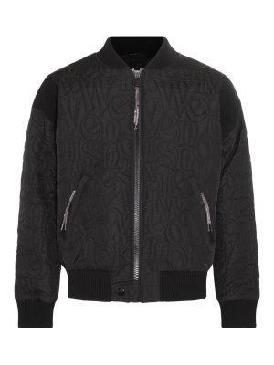 VIVIENNE WESTWOOD: giacche casual - Giacca casual bomber in nylon nero