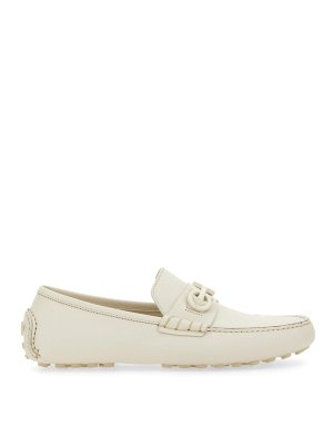 FERRAGAMO: Mocasines y Zapatillas - Mocasines - Blanco