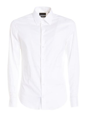 EMPORIO ARMANI: shirts - Slim Fit Classic Shirt