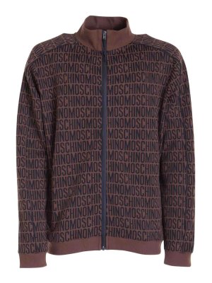 MOSCHINO: maglia a collo alto e polo - Maglione a collo alto con zip