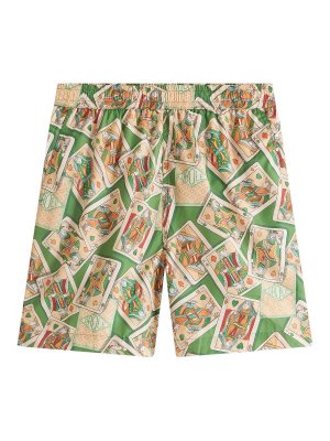 DRÔLE DE MONSIEUR: Hosen Shorts - Shorts - Grün