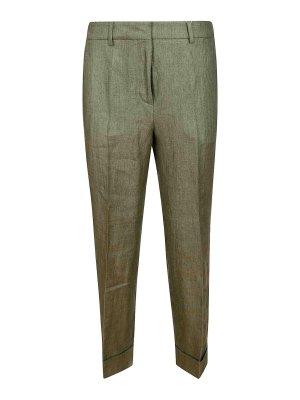 INCOTEX: Pantalones casual - Pantalón Casual - Verde
